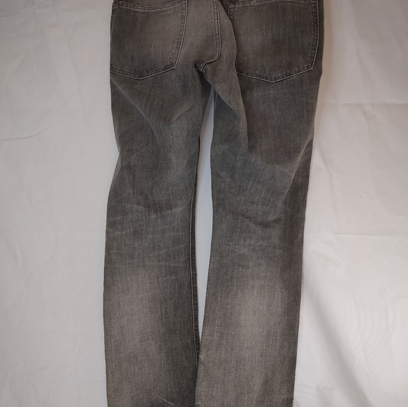 Ralph Lauren Polo Varick Slim Straight Black Denim Jeans 35 x 32 - Picture 2 of 5